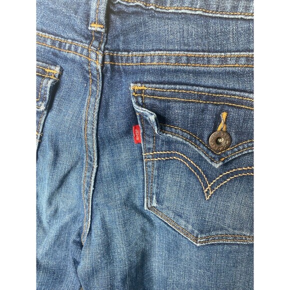 Levi’s Woman’s Jean's Blue Denim 545 Low Boot Cut 5 Pocket Size 10 M x 32 - Picture 5 of 9